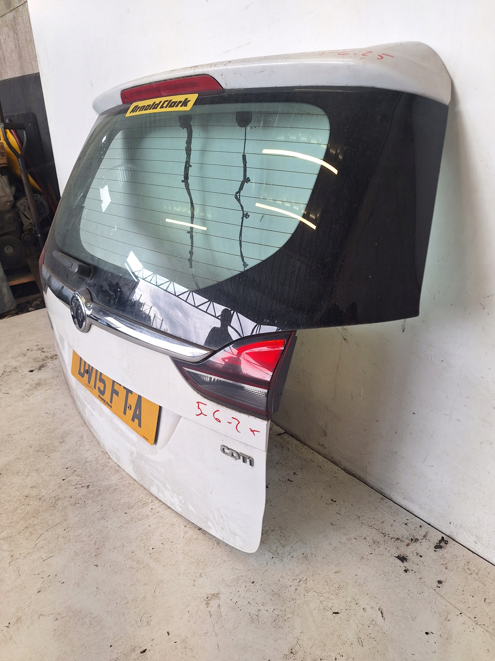 OPEL ZAFIRA C 12-16 boot door