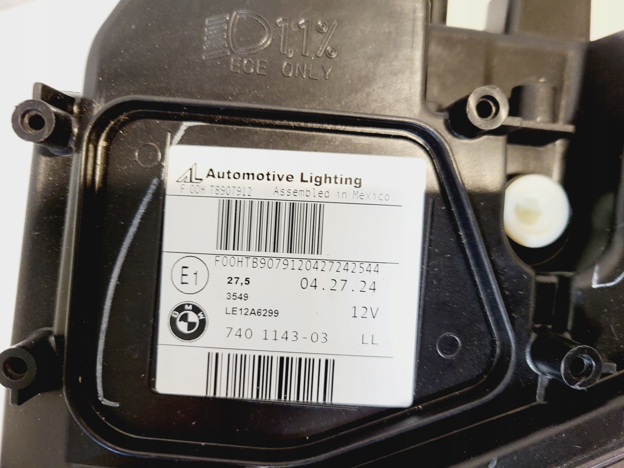 Frontscheinwerfer BMW X3 F25 7401143 LED ADAPTIVE Links Scheinwerfer Headlight - Thumbnail 6