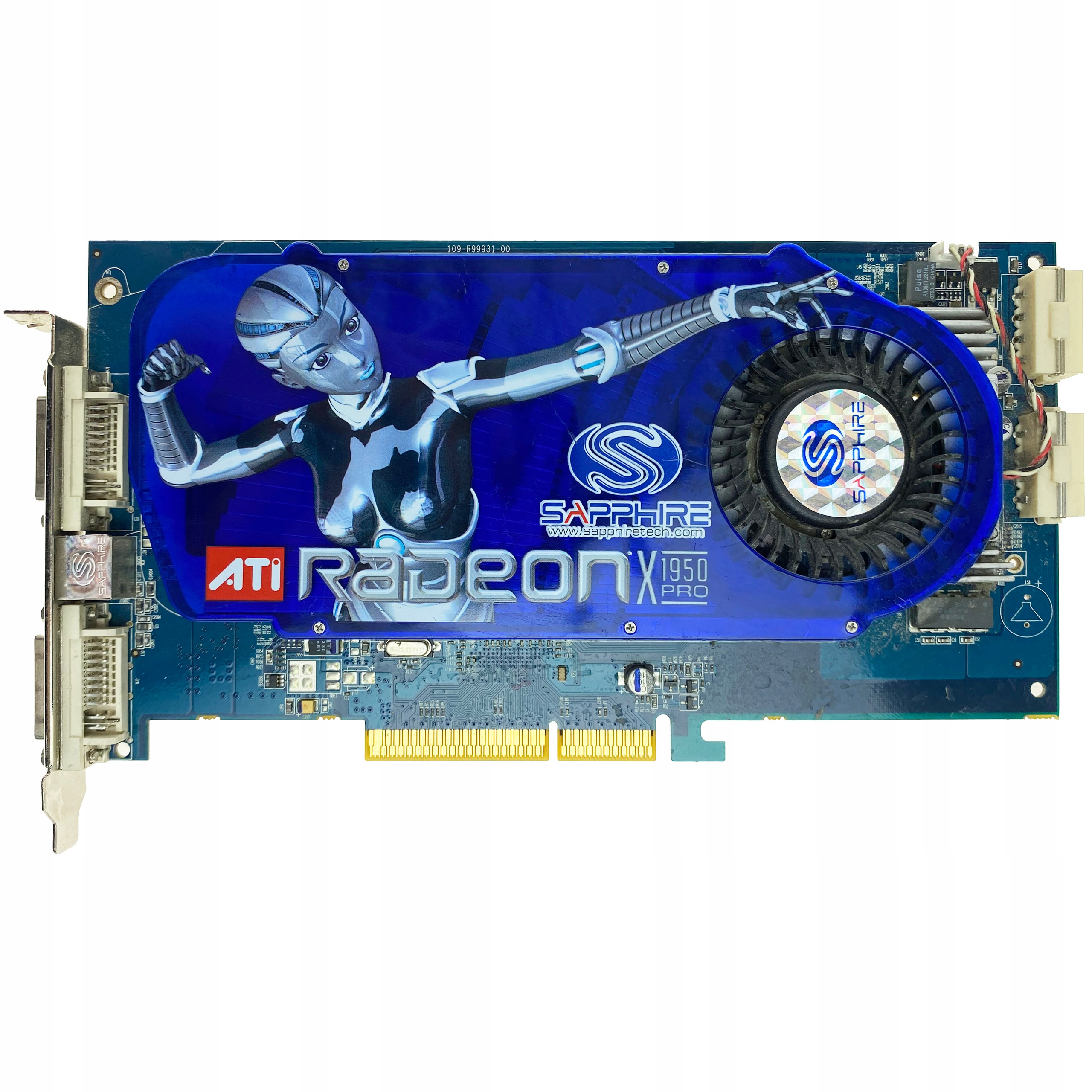 AGP ATI RADEON X1950 PRO 512MB DDR3 SAPPHIRE 100% OK ŁbL • Cena