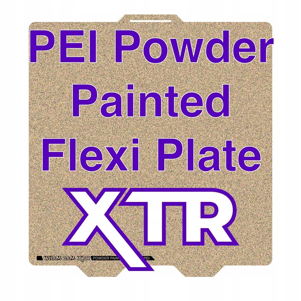 Wham Bam 258x258 Xtr Powder Painted Pei Flexi Plate (Bambu Lab) – podložka