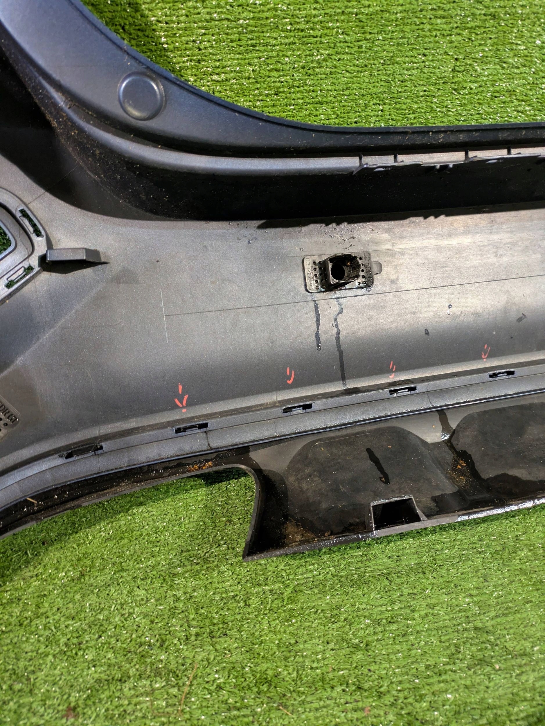 bumper rear rear part KIA CEED III GT HB 18- NR.7793