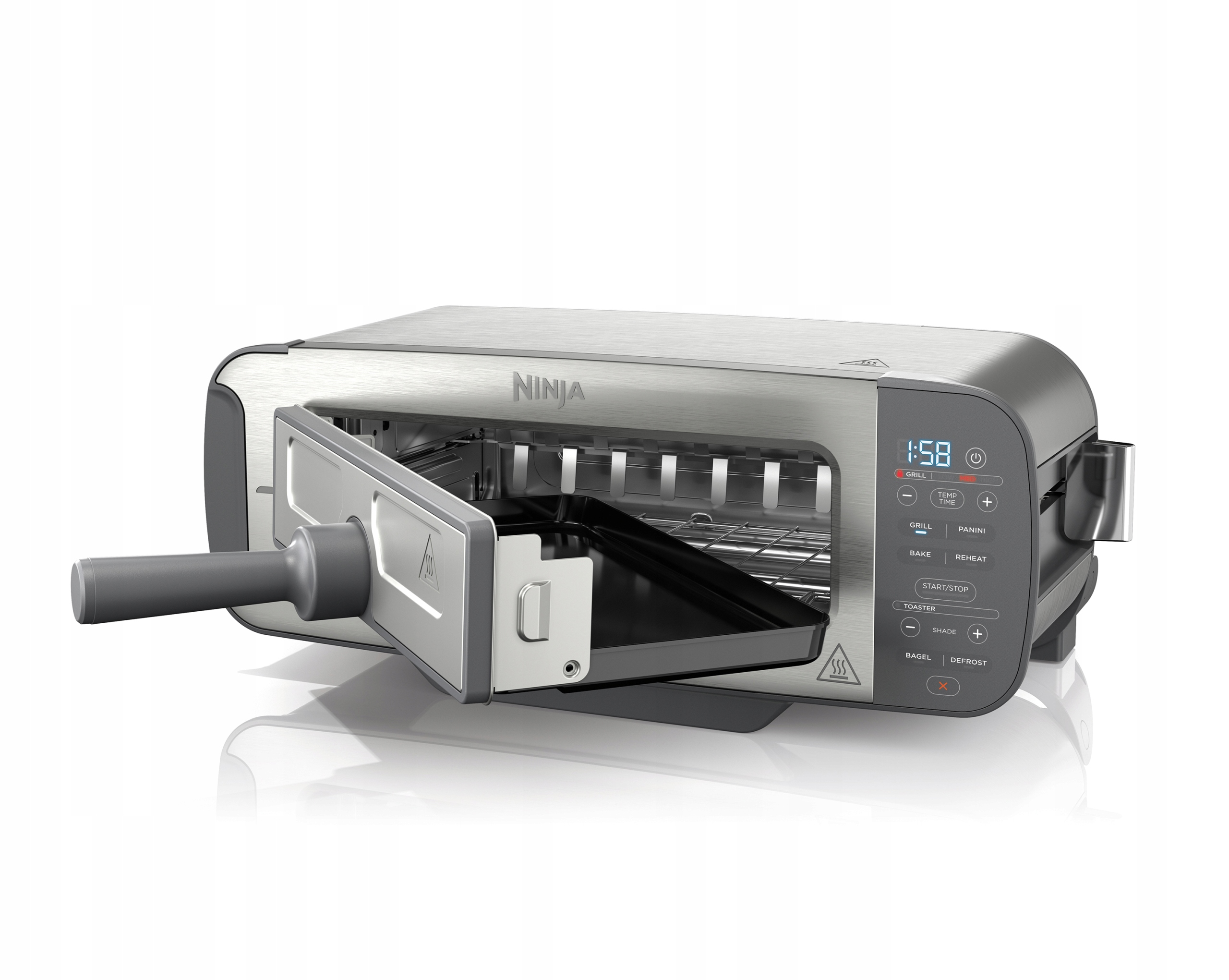 Toster Ninja ST202EU wielofunkcyjny 3w1 grill mini piec piekarnik 1500 W