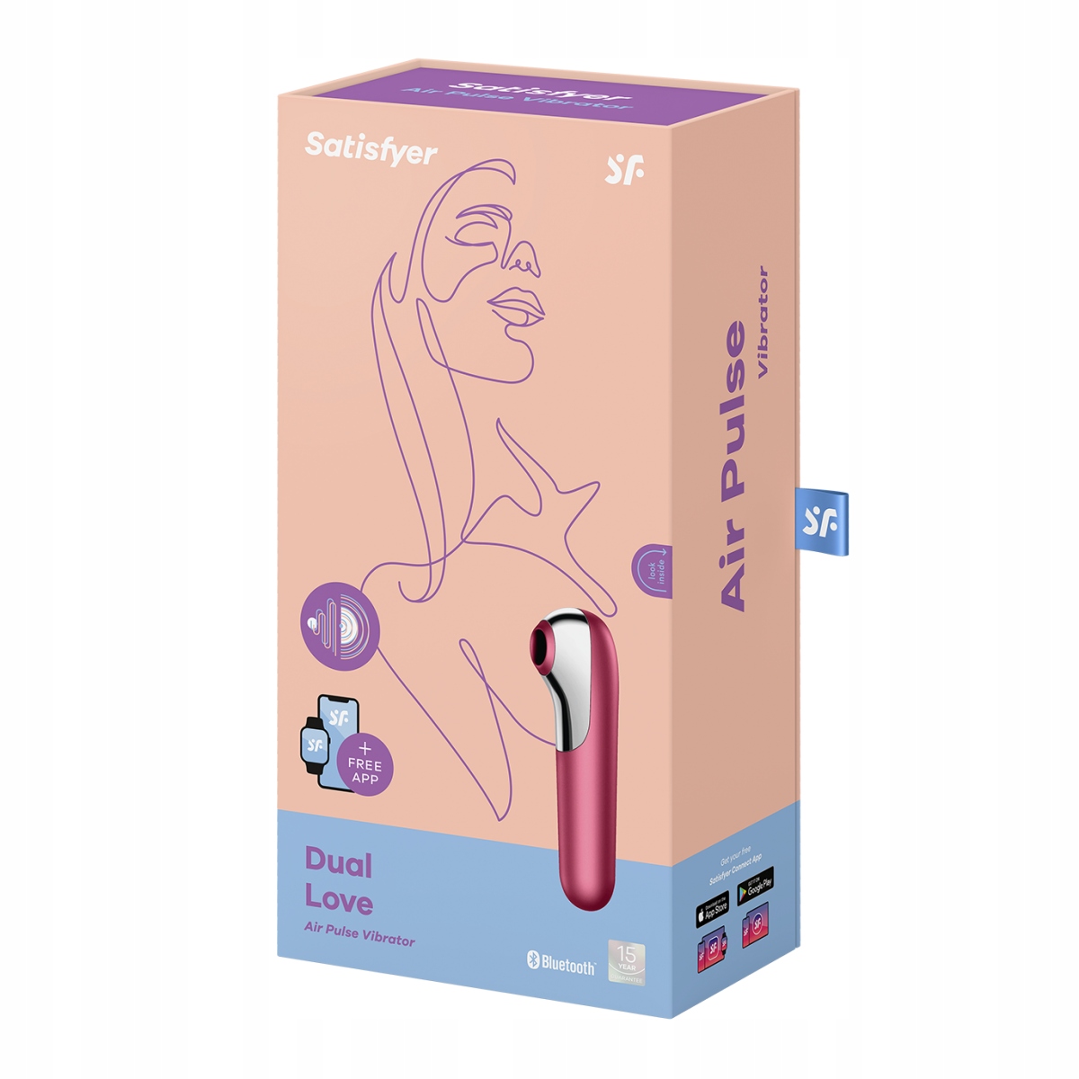 

Masażer Stymulator Łechtaczki Dual Love Satisfyer