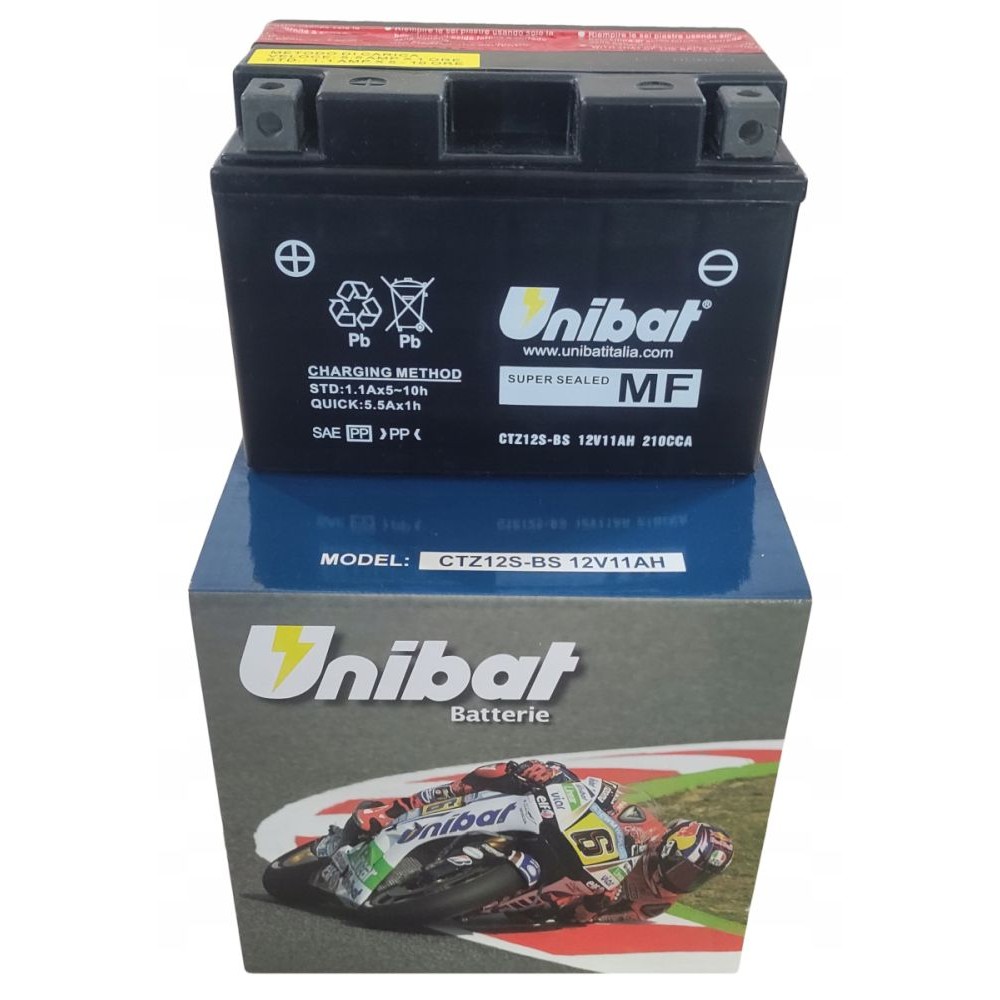 Unibat batéria 11h-12V 210A (L+)