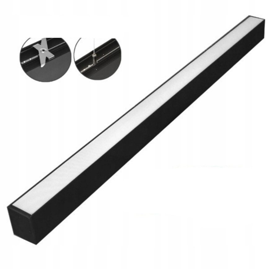 Led svietidlo Cabail 50W 4000K 1,5m čierne Samsung Led – vysoká kvalita