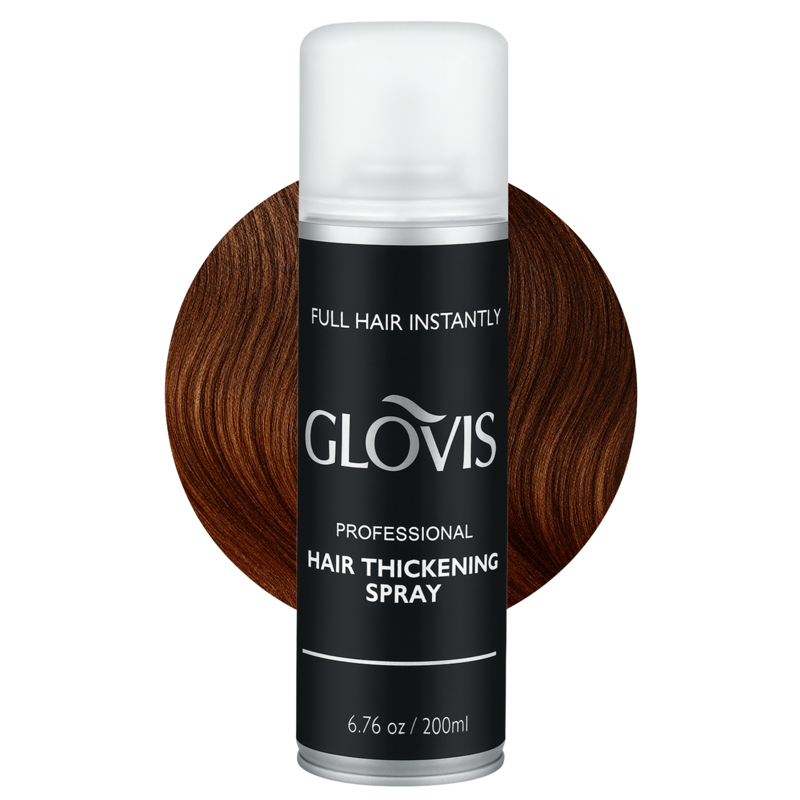 Glovis Thickener Light Brown 200 Ml Vlákna Zahuštění Vyplňování Vlasů