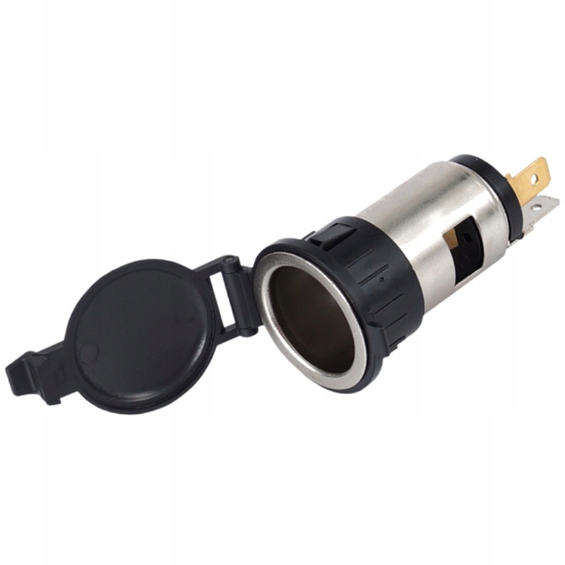 GNIAZDO ZAPALNICZKI Z KLAPKĄ 12V 120W MONTAŻOWE Producent części Inny