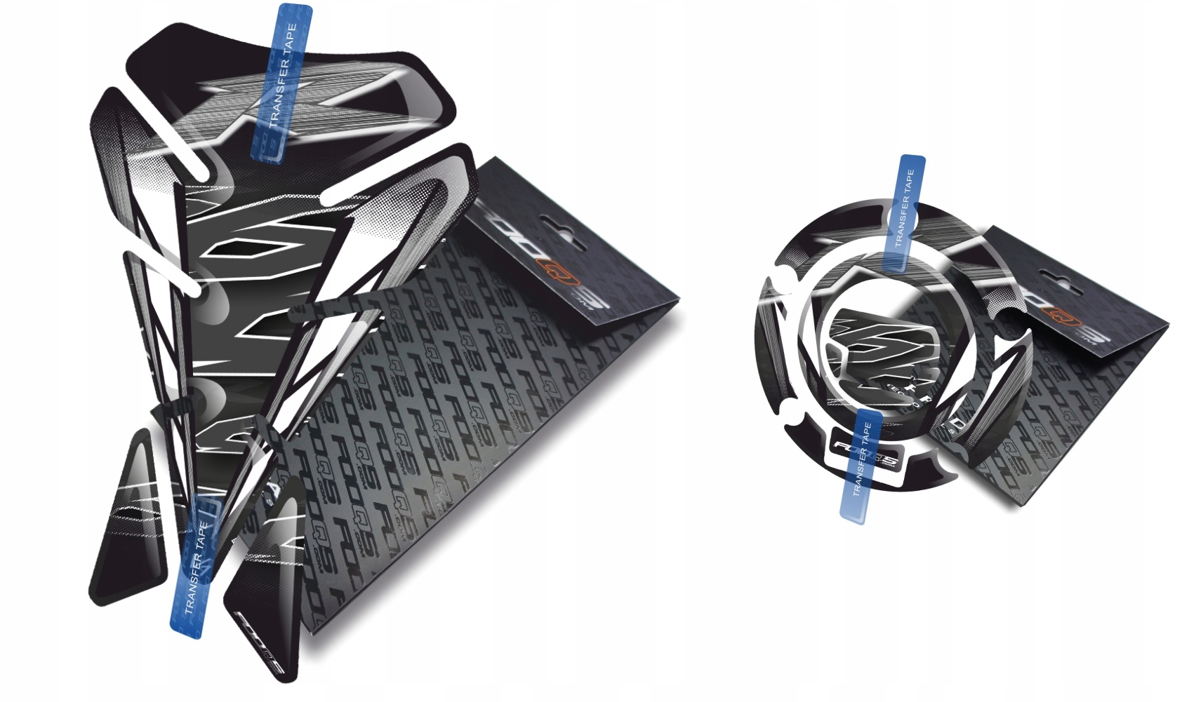 Tank-pad Cap-pad V1 od firmy Fooqs Yamaha Yzf R-6 Černý