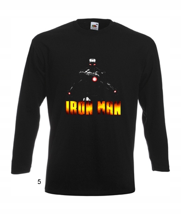 

Bluzka męska Wzory Iron Man Stark