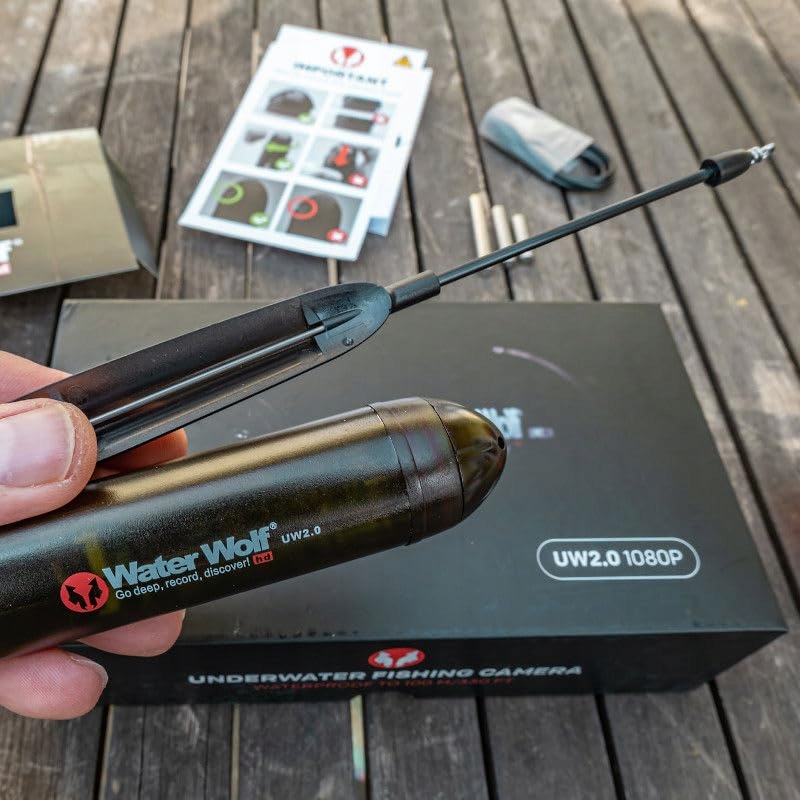 WATERWOLF 2.0 Kamera Podwodna WiFi Do Wędkowania 1080p HD 120° 100m — miniatura 5
