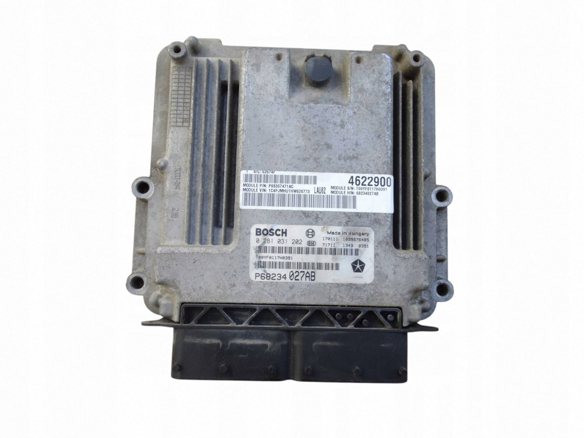 running board / computer / control unit ECU komplet of keys Jeep Cherokee V KL 2.2 CRD