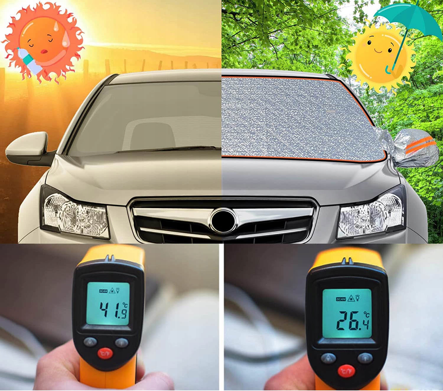 OSŁONA NA SZYBĘ ANTYSZRONOWA MATA PRZECIWSZRONOWA EAN (GTIN) 4895969111920