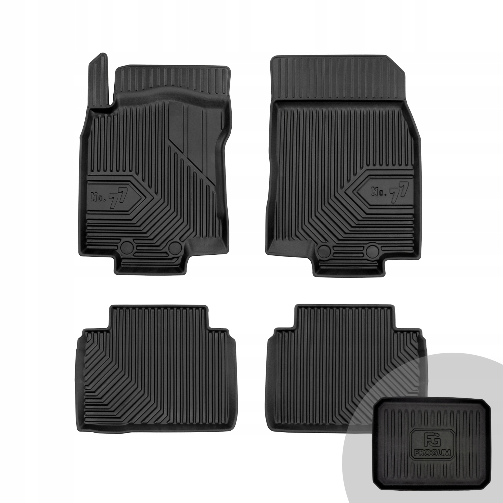 Frogum Koberce do auta pro Nissan X-Trail III 2017-2021