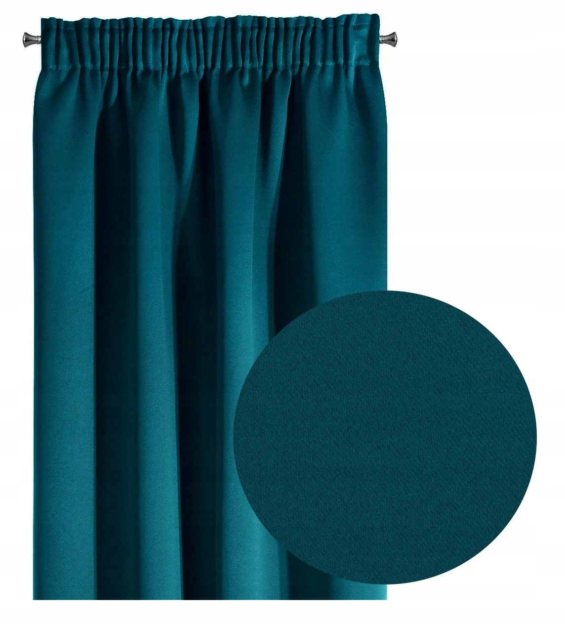 

Zasłona Gotowa Blackout Zaciemniająca Na Żabki