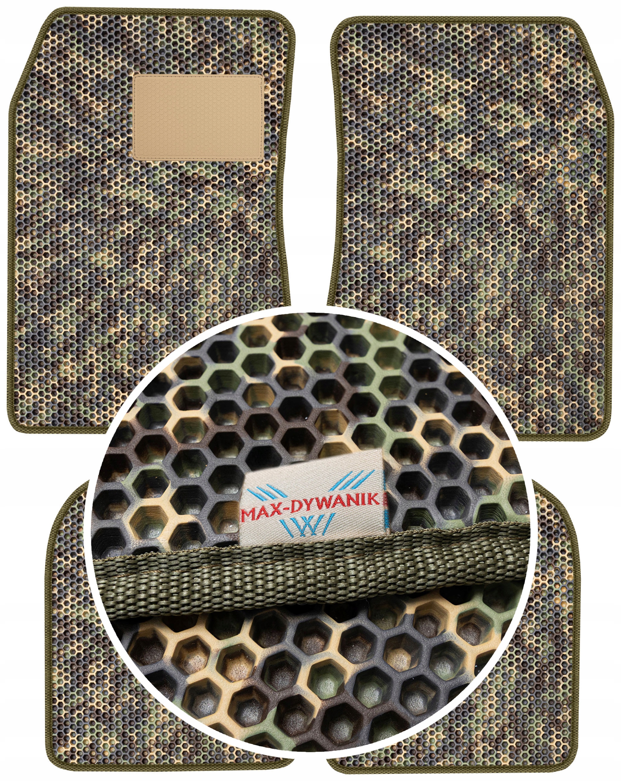 Volkswagen Polo I Hb 1979-1988 Gumové rohože do auta Eva Moro