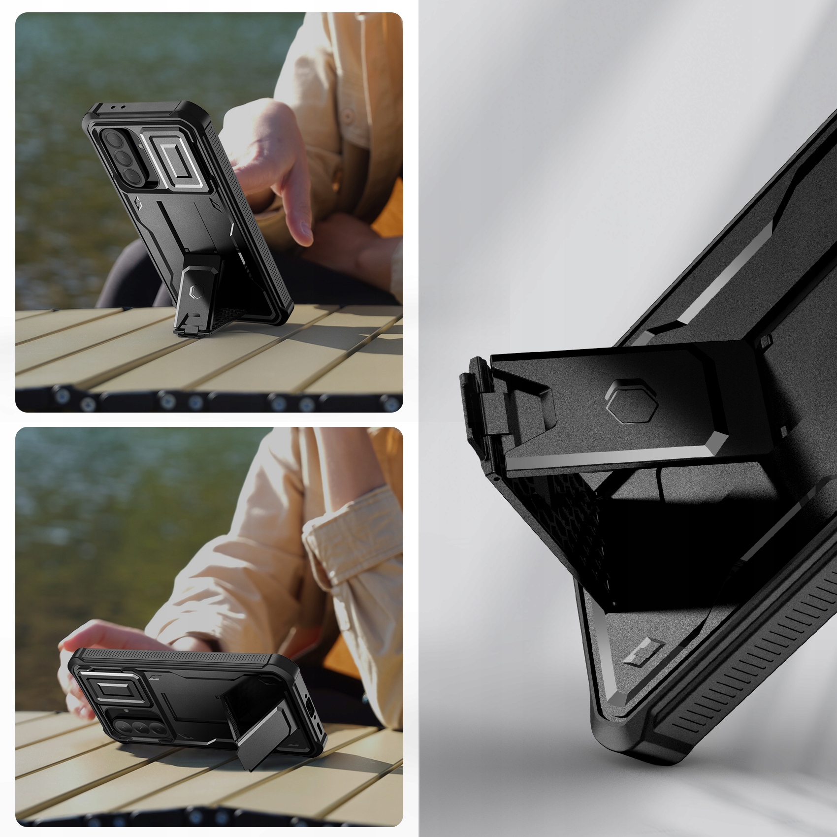 БРОНІРОВАНИЙ ЧОХОЛ + СКЛО ДЛЯ GALAXY A56 5G - УДАРОСТІЙКИЙ Бренд Tech-protect