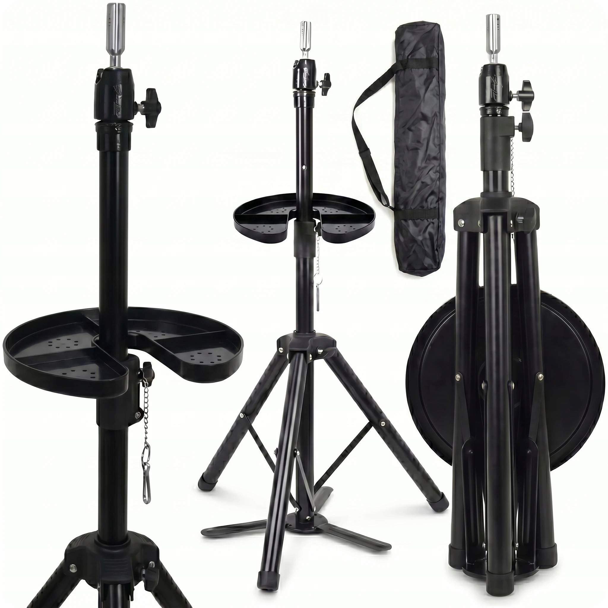 Stativ stojan tripod držák na hlavu kadeřnického tréninku 135 cm