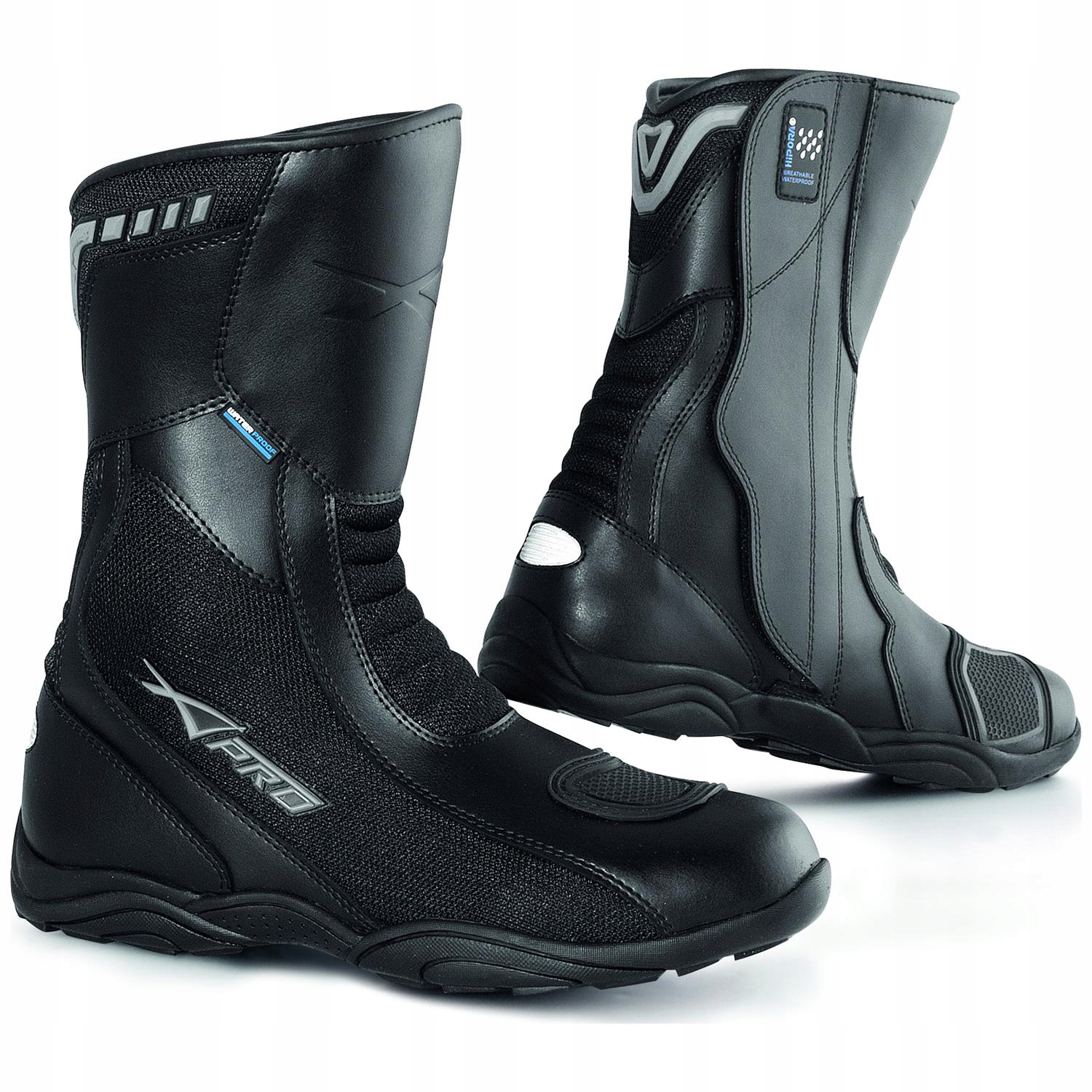 Buty motocyklowe A-Pro DRY-TECH Hipora Czarne 46