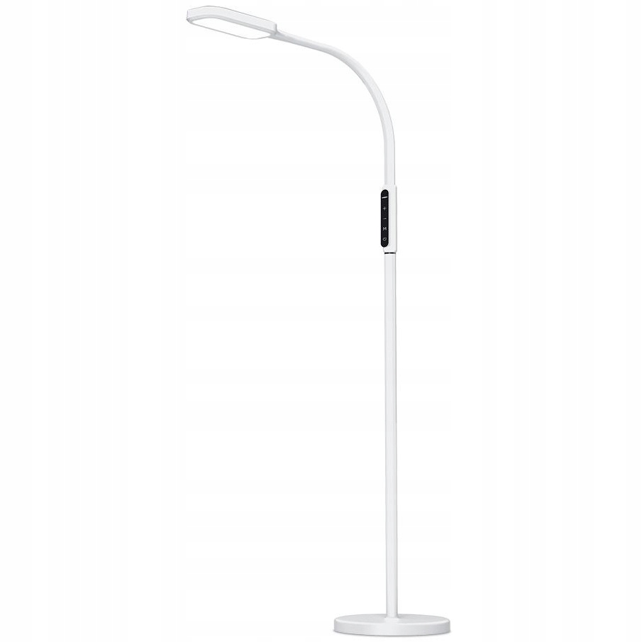 LAMPA PODŁOGOWA STOJĄCA LED do czytania nocna 12W Zasilanie sieciowe
