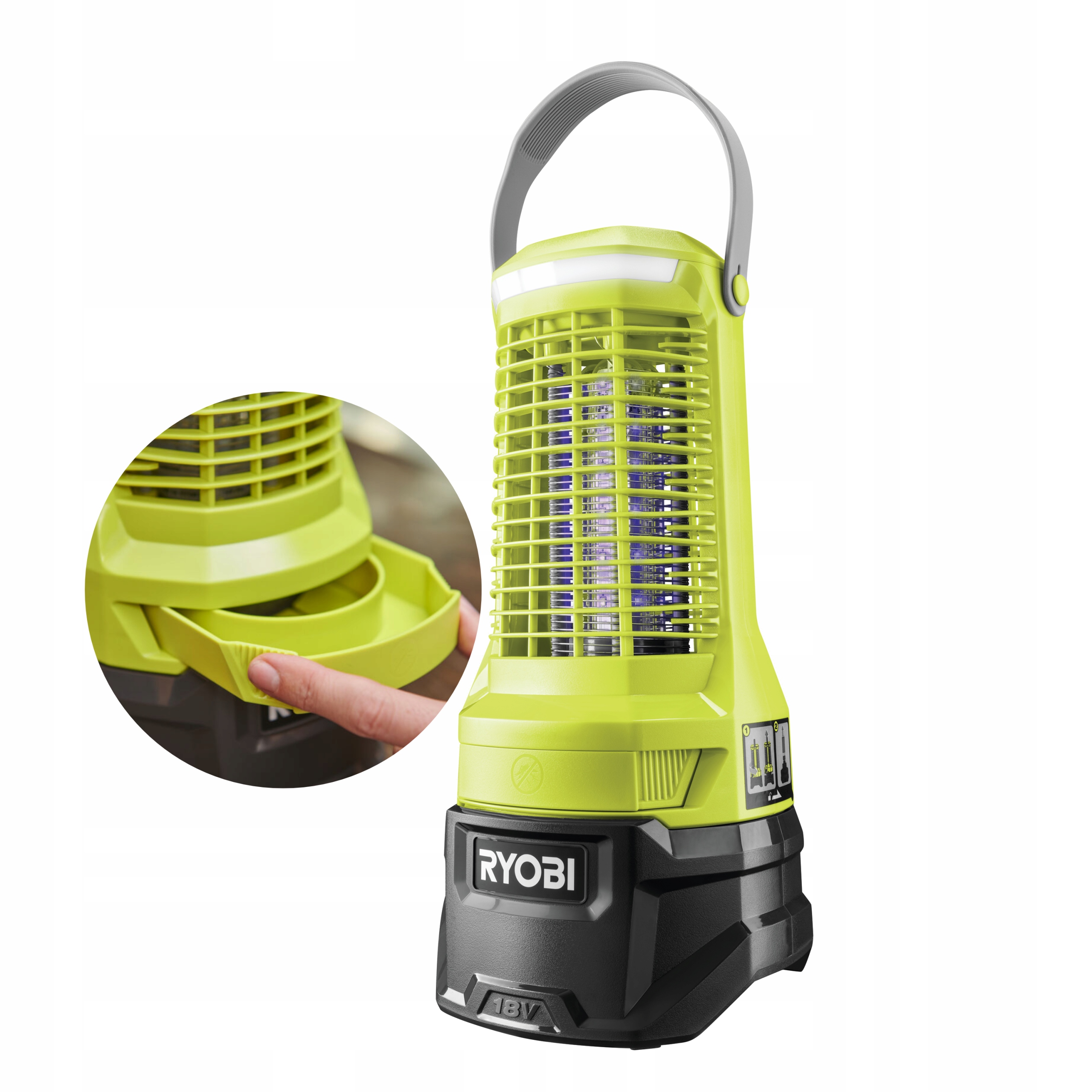 Ryobi Uv Lampa Na Hmyz 18V Držiak RY18BZA-0