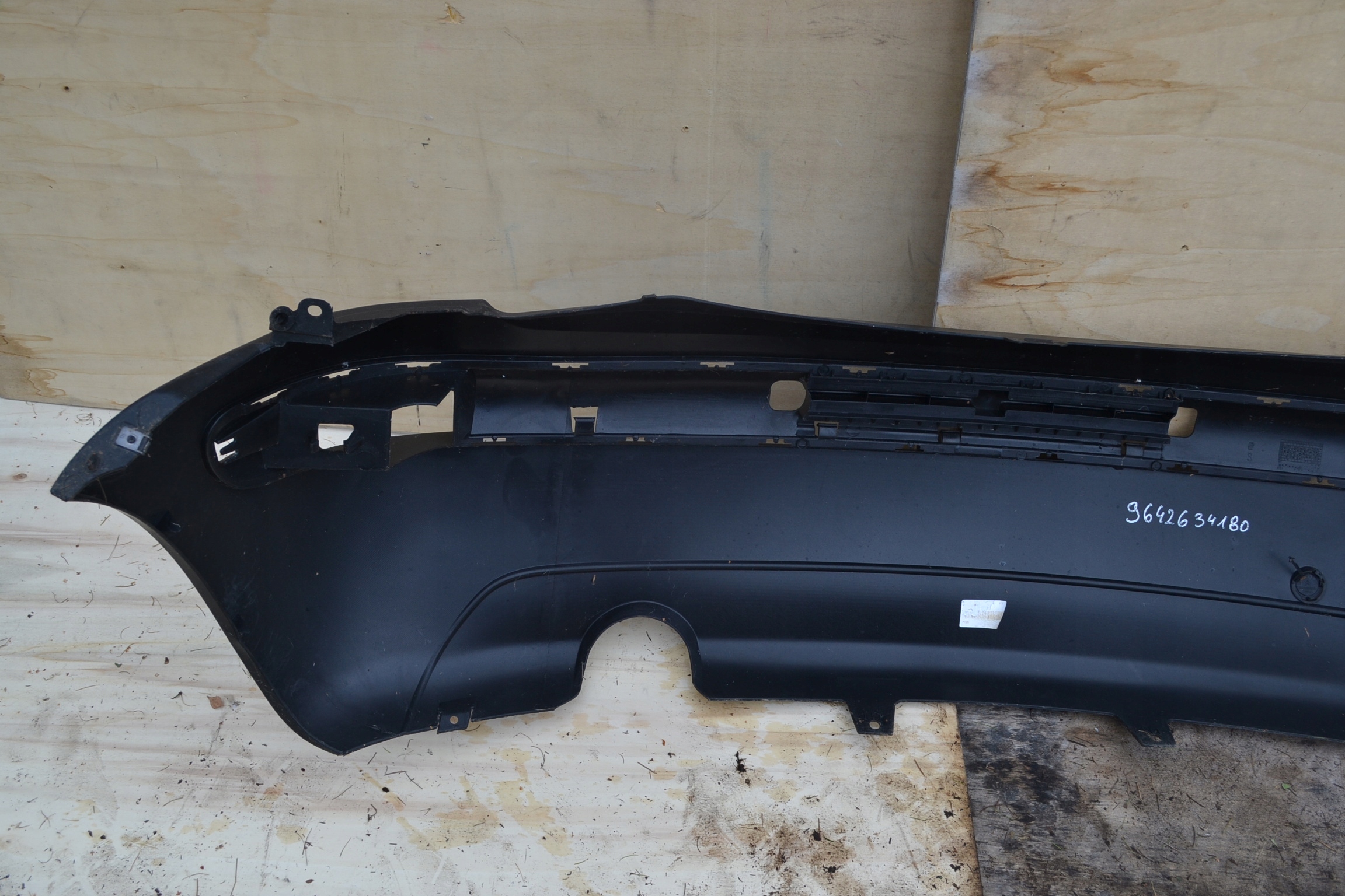 bumper rear part CITROEN C3 2002-2009 9642634180