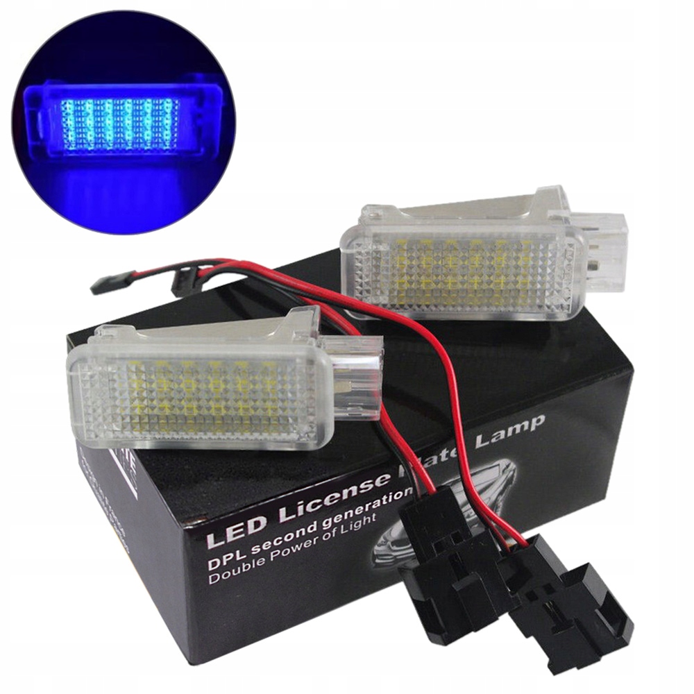 LAMPKI LED WNĘTRZA BAGAŻNIKA DRZWI AUDI A3 A4 A5 A6 A7 A8 Q5 Q7 TT