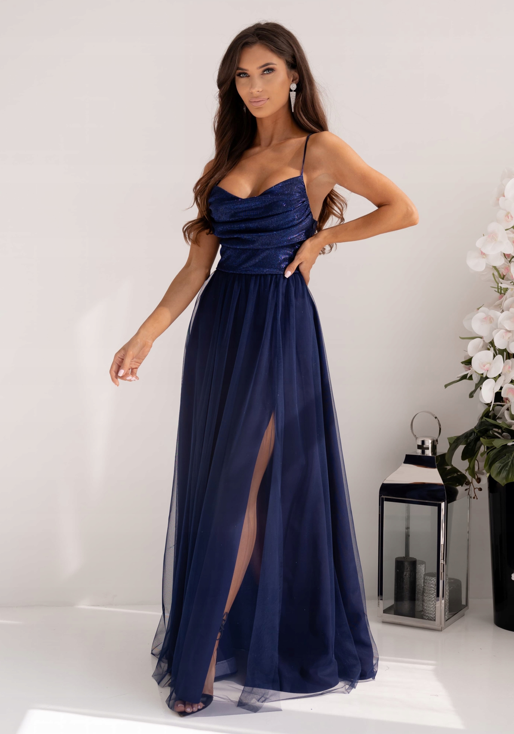 Šaty Na Svatební Hostinu Rubi Tmavě Modrá 36 S