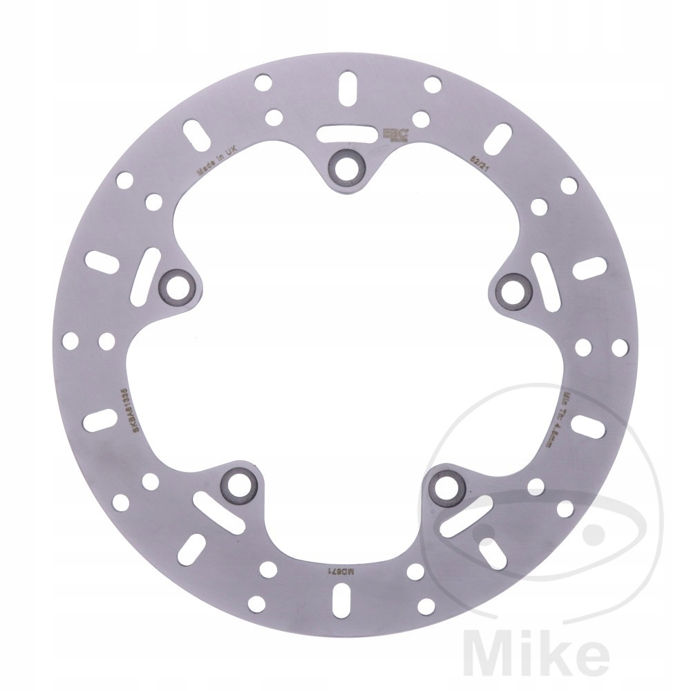 Brzdový kotúč predný/zadný Ebc MD671