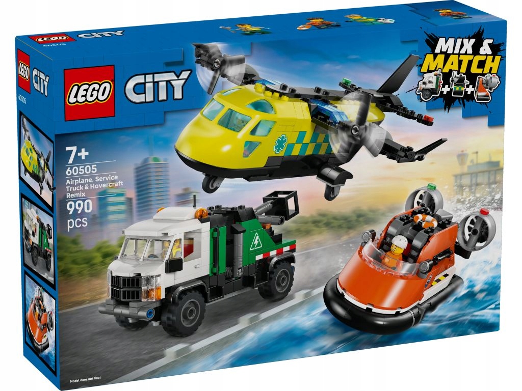 Lego 60505 City Sada s letadlem a závažími