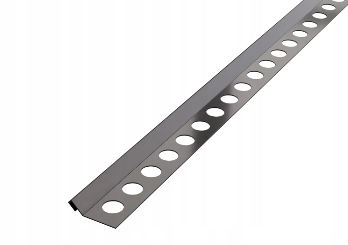 Rohový Profil Pro Řezané Dlaždice Na 45 Stupňů Gunmetal 1.4 cm x 270 cm