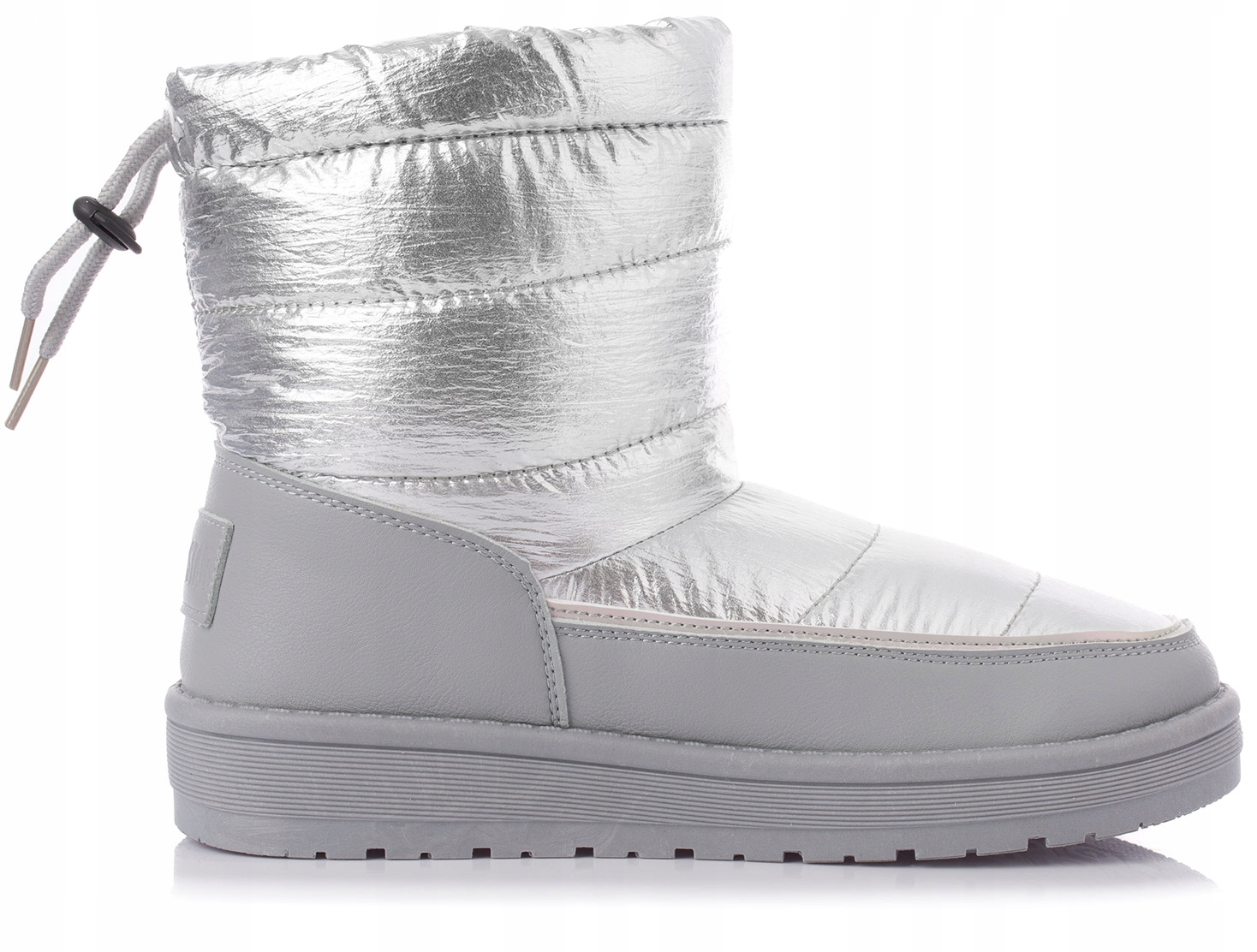 BIG STAR BUTY BOTKI ŚNIEGOWCE OCIEPLANE FUTERKIEM DAMSKIE SREBRNE r. 37 EAN (GTIN) 5905815613412