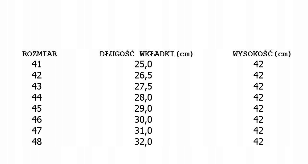 BARDZO CIEPŁE KALOSZE LEMIGO ARCTIC TERMO-41 Rodzaj kalosze