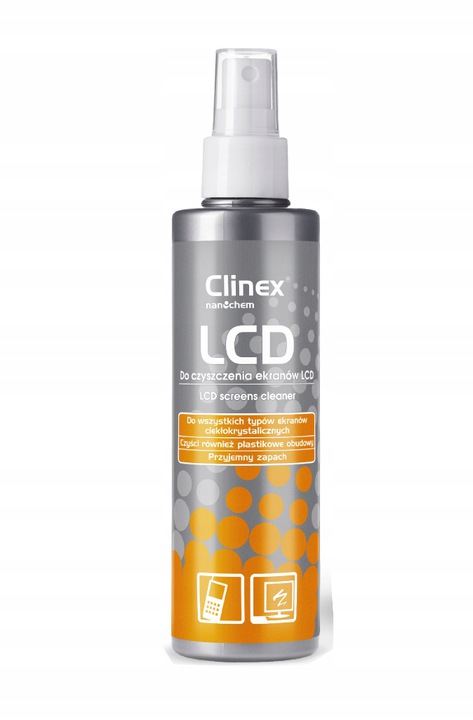 

Clinex LCD Płyn do monitorów ekranów Rtv Tv 200ml