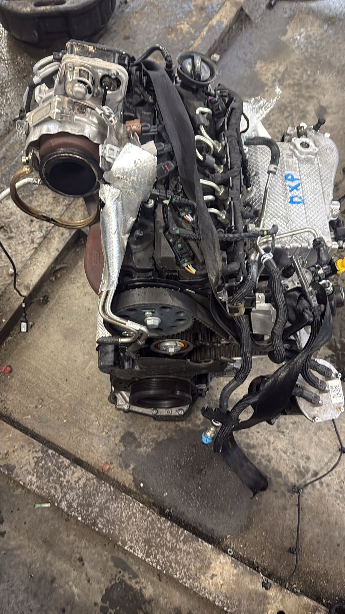engine complete VW SKODA 2.0 TDI DXP 15TYS KM