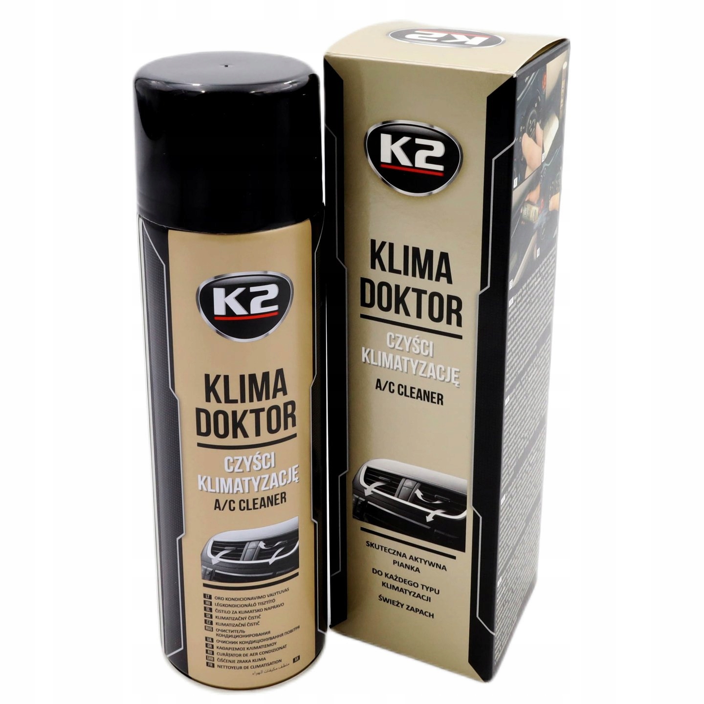 

Odgrzybianie Klimatyzacji K2 Klima Doktor 500ml