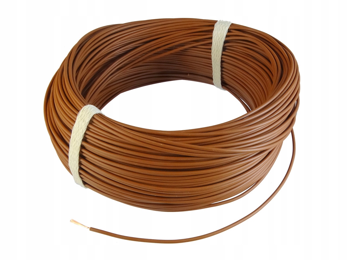 Inštalačný kábel Lgy 2,5 mm? 500 V hnedý (rolka 100 m) VýrobcaTE