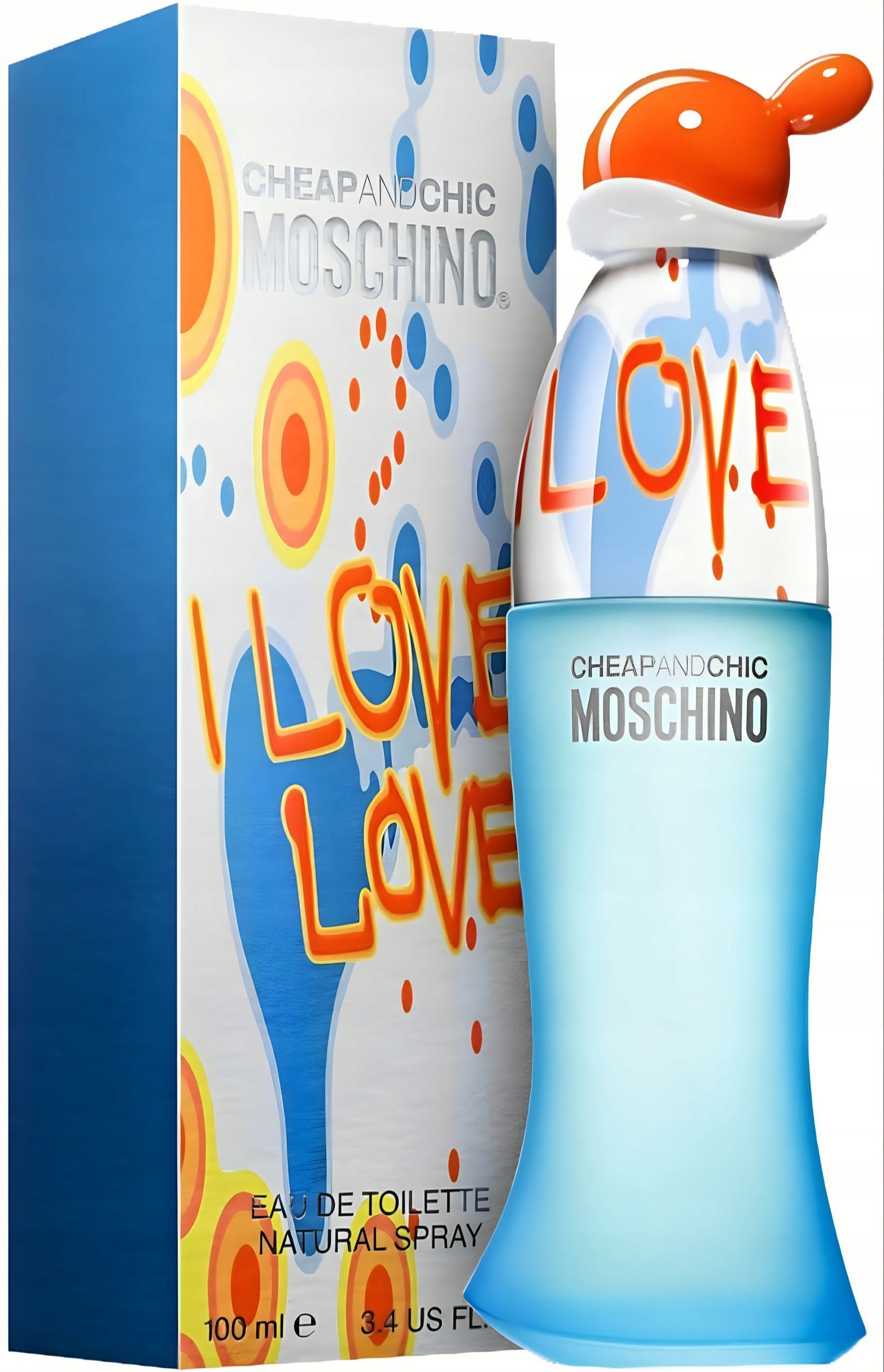 Moschino Cheap & Chic I Love Love 100ml Edt Toaletní voda pro ženy