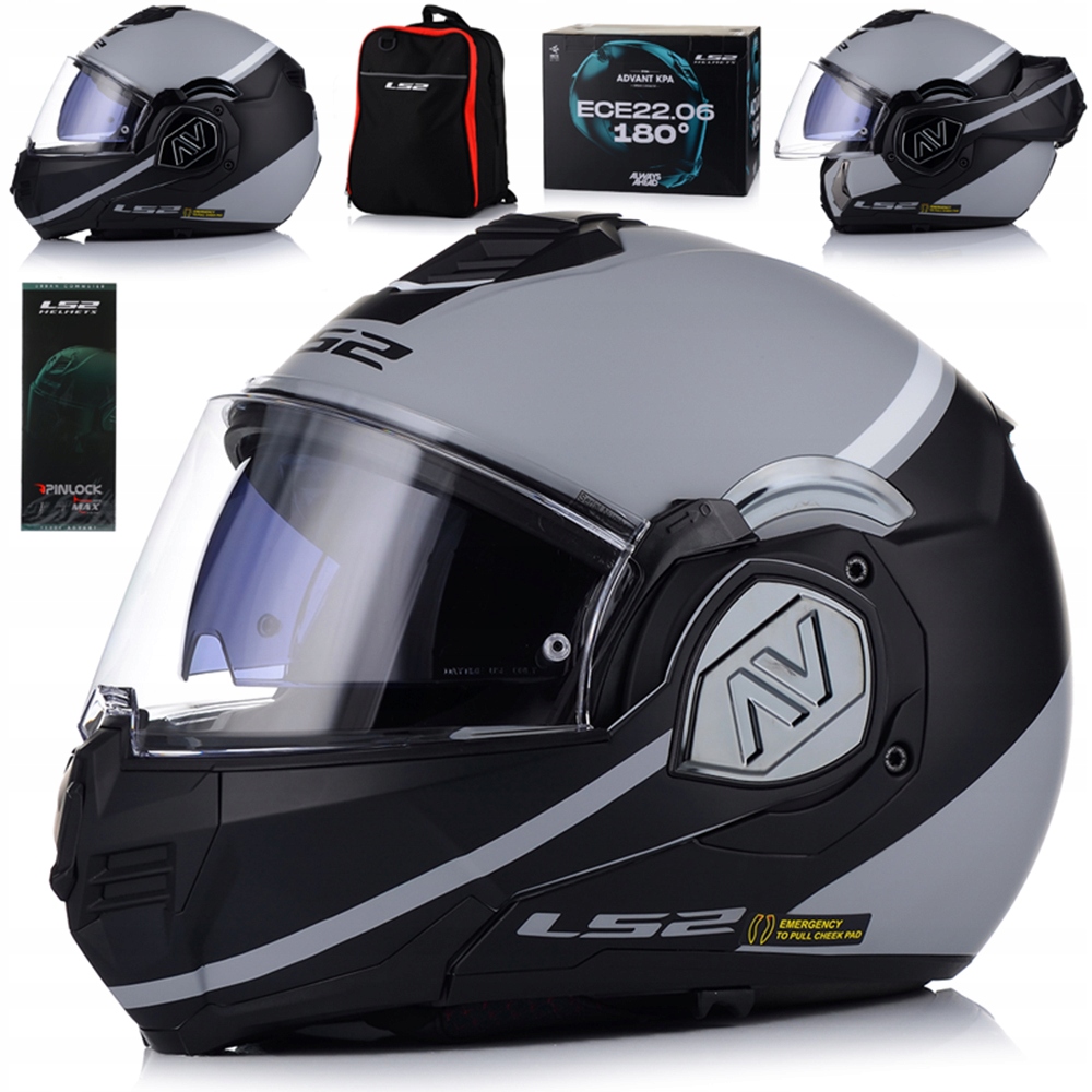 Motocyklová Prilba LS2 FF906 Advant 180° Swipe Čeľusťová Pinlock