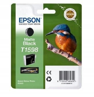 Tusz Oryginał Epson T1598 Matte Black R2000 Nowy