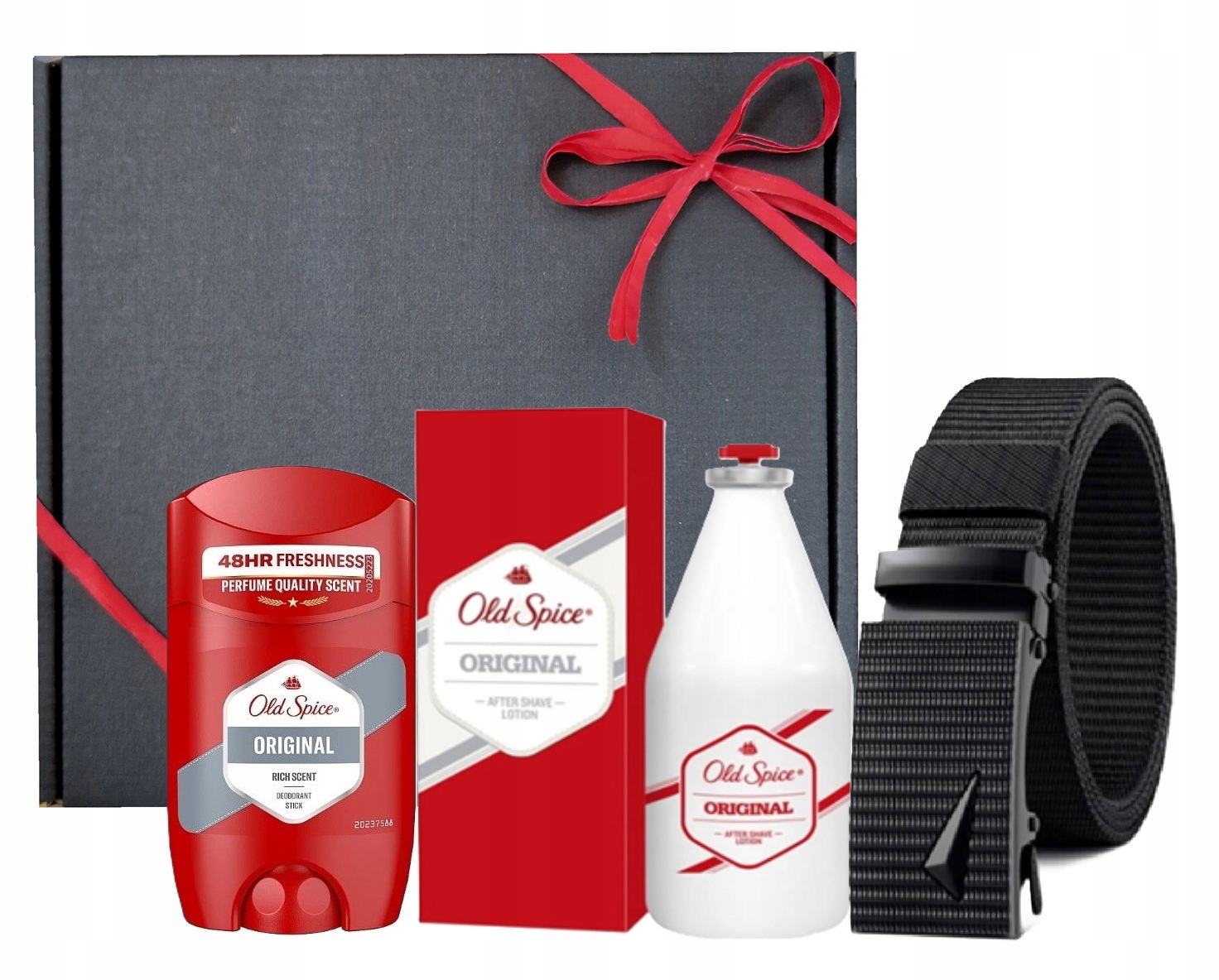 Old Spice Original z paskiem zestaw w czarnym kartoniku Men