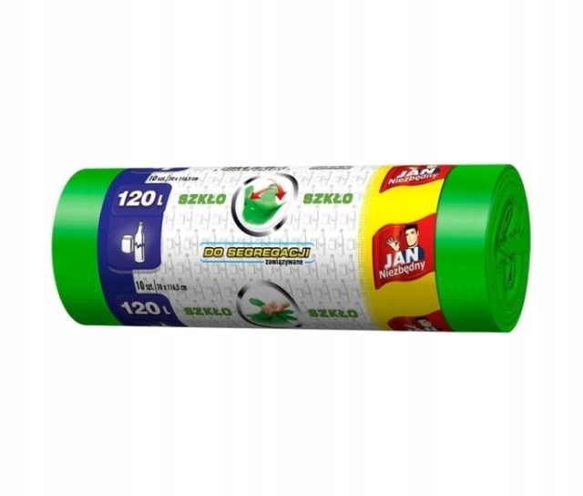 

Worki do segregacji szkła 120L 10szt.Jan Niezbędny