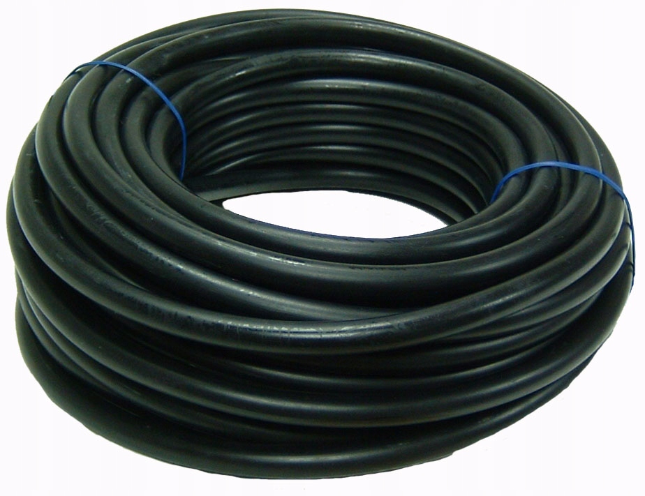 Palivový Kabel Černý 3,0 mm x 5,0 mm 15 m