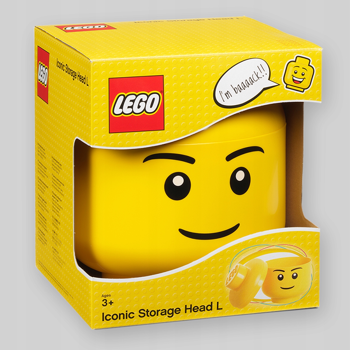 

Lego Pojemnik Duża Głowa Chłopiec 40321724