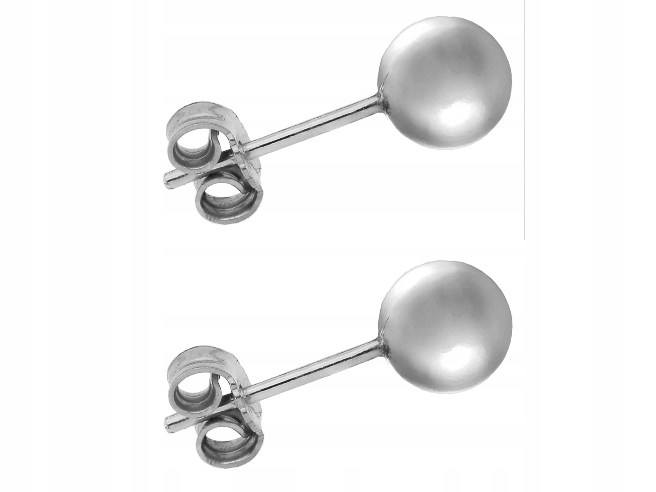 Stříbrné náušnice kuličky 10 mm