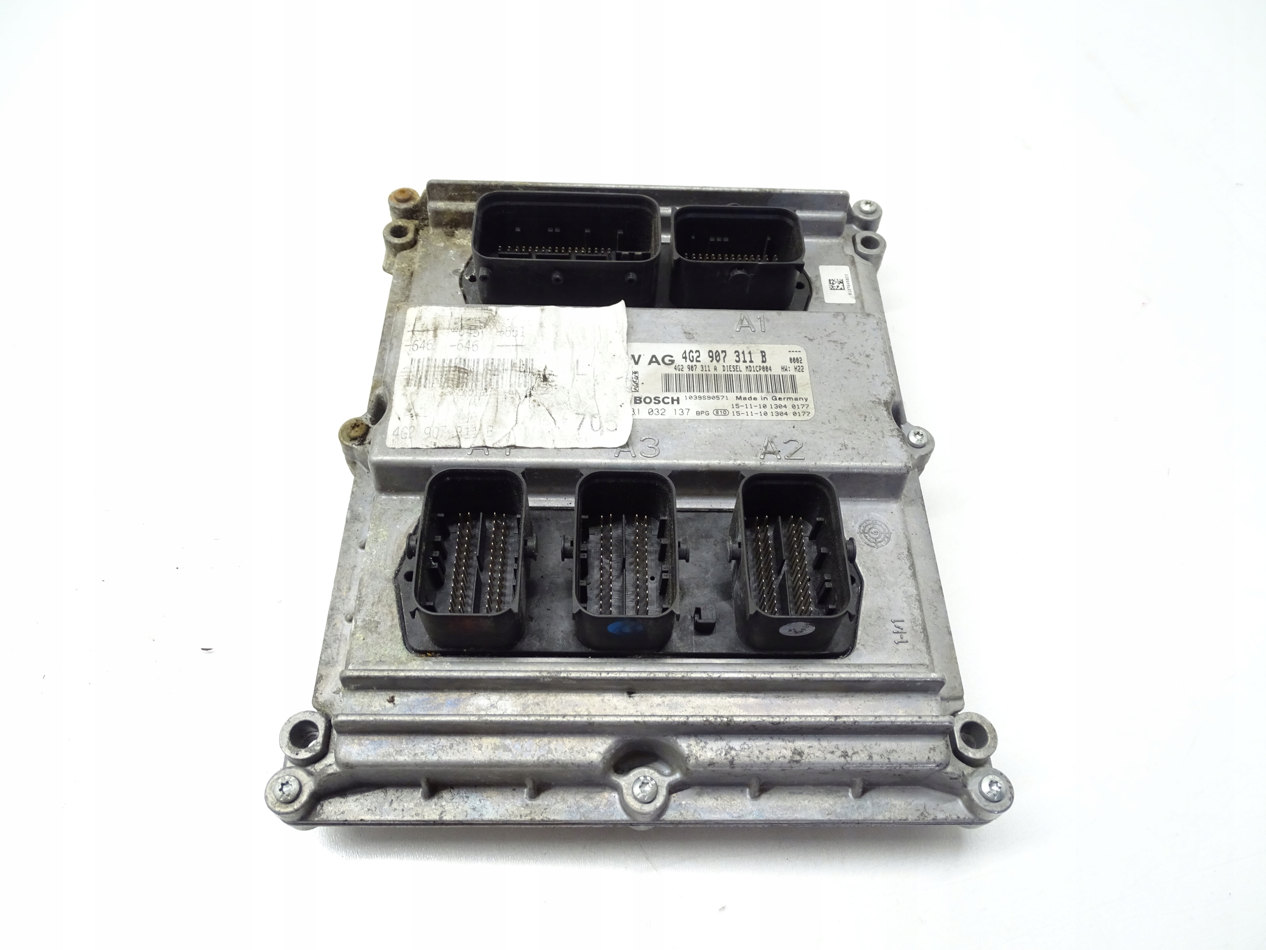 computer control unit of the engine AUDI A6 C7 4G2907311B