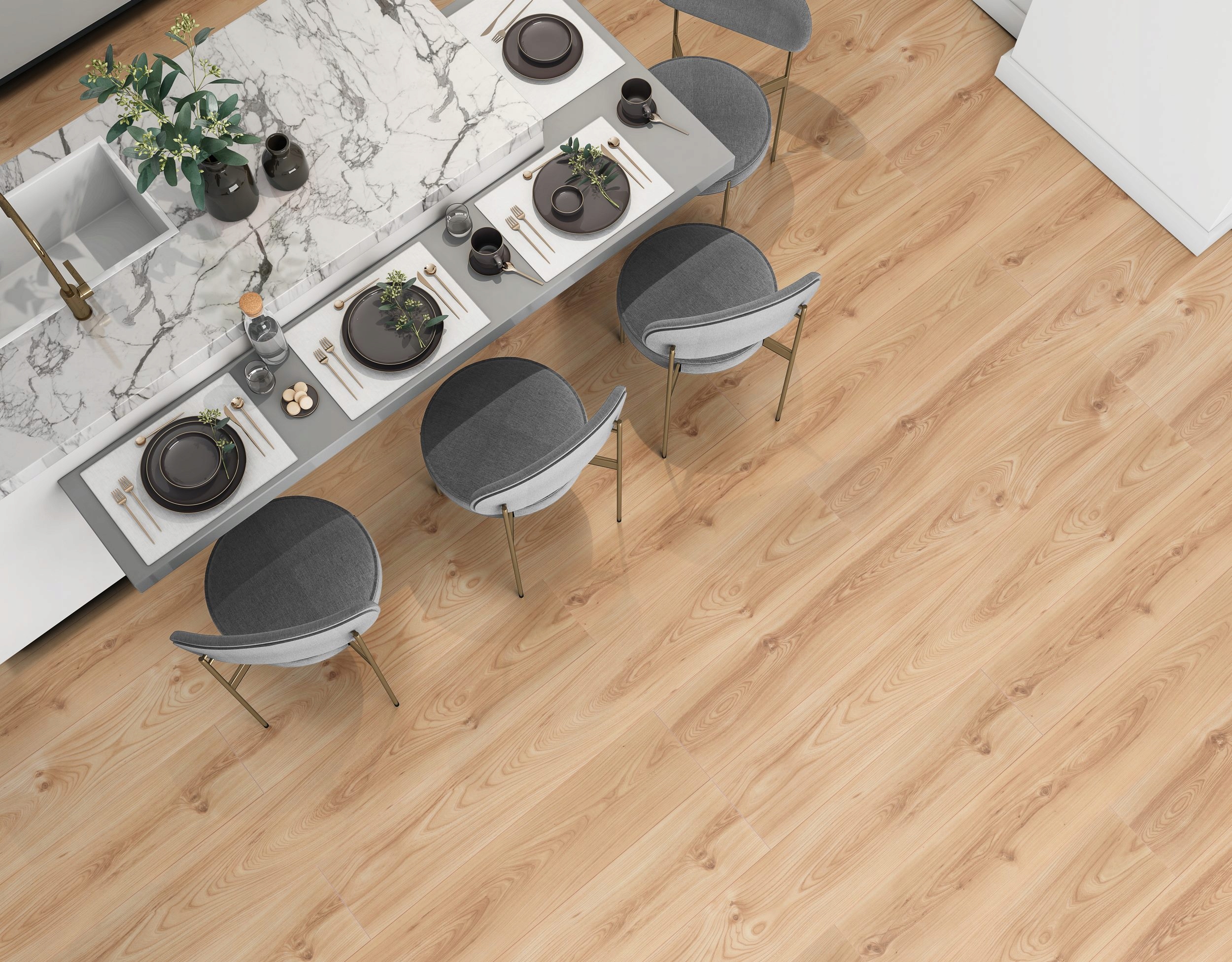 PANELE PODŁOGOWE SWISS KRONO DĄB TERANO AC4 2,397 Długość 138 cm