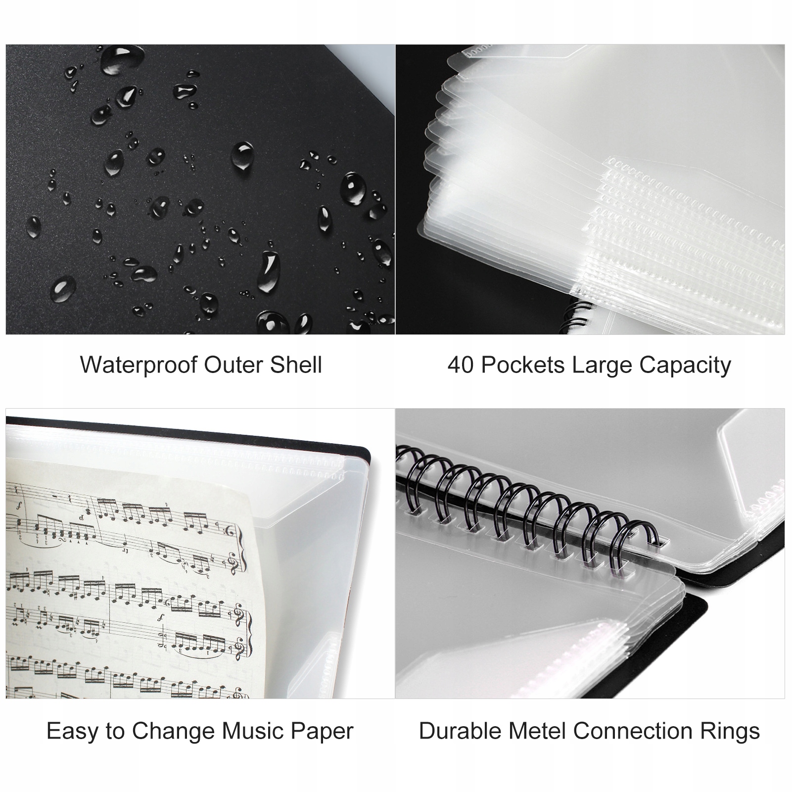 Flatsons FB-02 A4 Rozmiar Muzyka Pochodnik Paper Paper Dokument UT