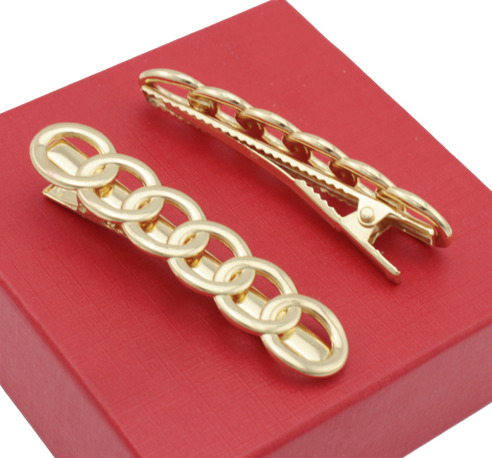 

Spinka Klamra Złota Do Włosów Metalowa Chain