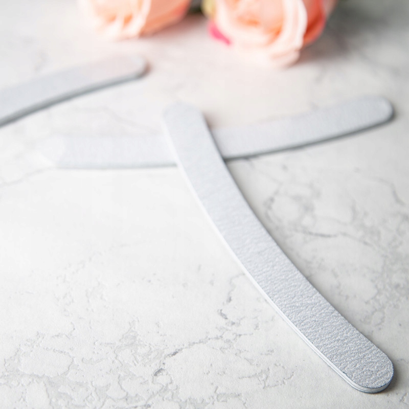 10 x Pilnik Do Paznokci Banan Zebra 100/180 Marka Finess