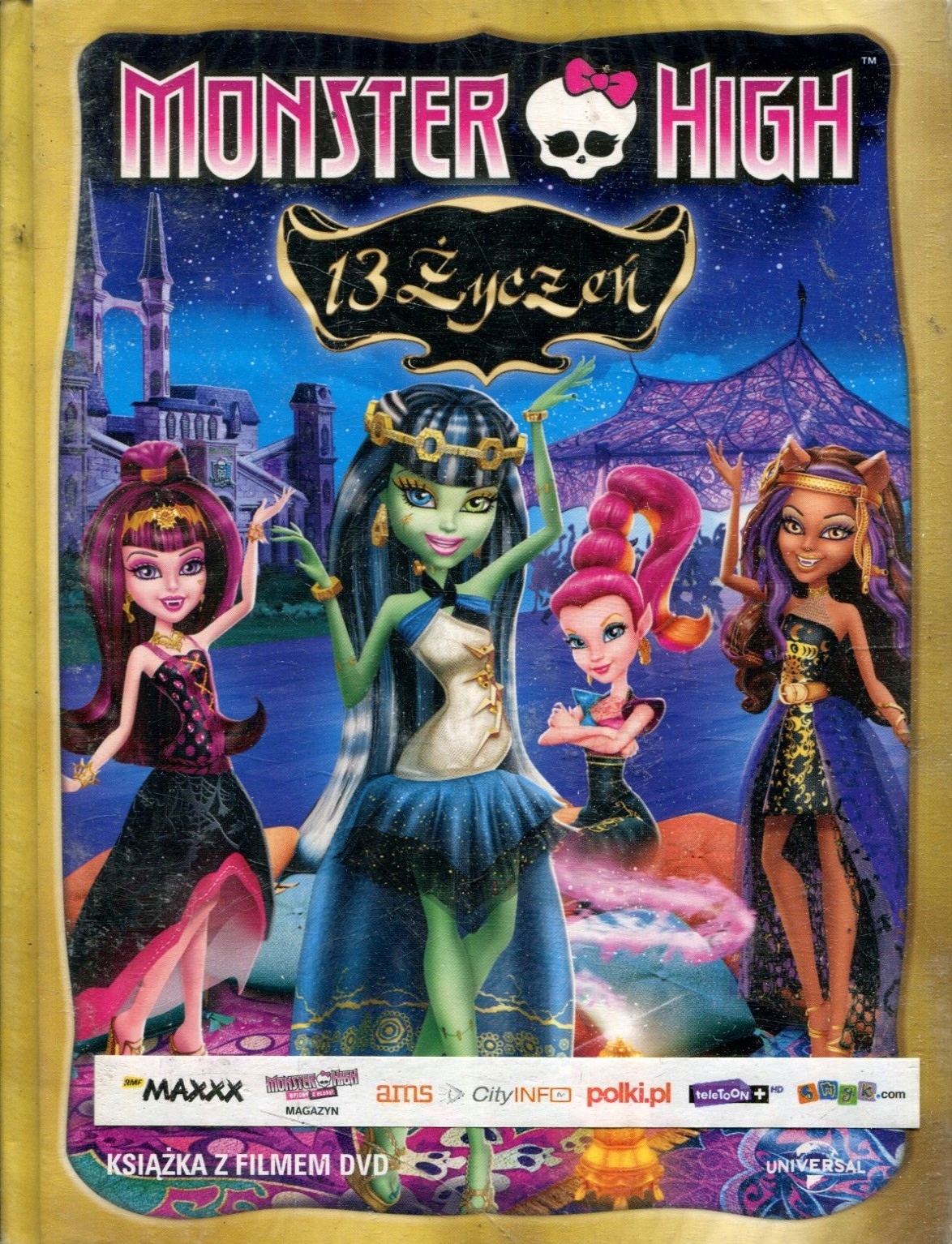 Monster High 13 Życzeń DVD